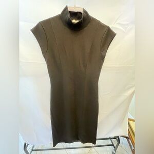 Entro Black Fitted Sheath Dress | Small | Like New